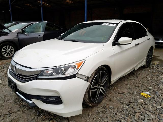 1HGCR2F16HA212195 - 2017 HONDA ACCORD SPORT SPECIAL EDITION  photo 2