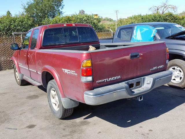 5TBBT48151S156918 - 2001 TOYOTA TUNDRA ACCESS CAB LIMITED  photo 3