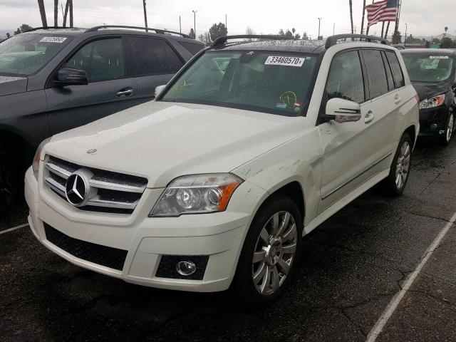 WDCGG8HBXCF742867 - 2012 MERCEDES-BENZ GLK 350 4MATIC  photo 2