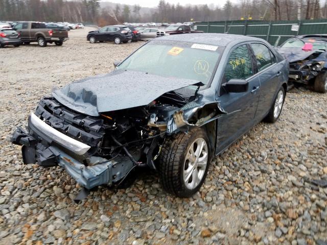 3FAHP0HA9CR370482 - 2012 FORD FUSION SE  photo 2