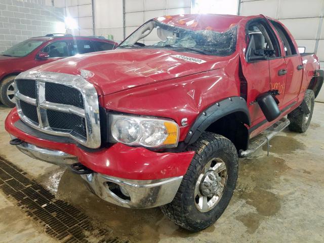 3D7KS28CX5G804196 - 2005 DODGE RAM 2500 ST  photo 2