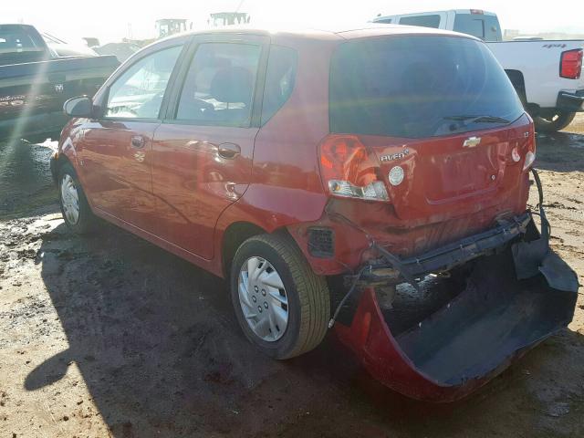 KL1TD66688B084026 - 2008 CHEVROLET AVEO BASE  photo 3