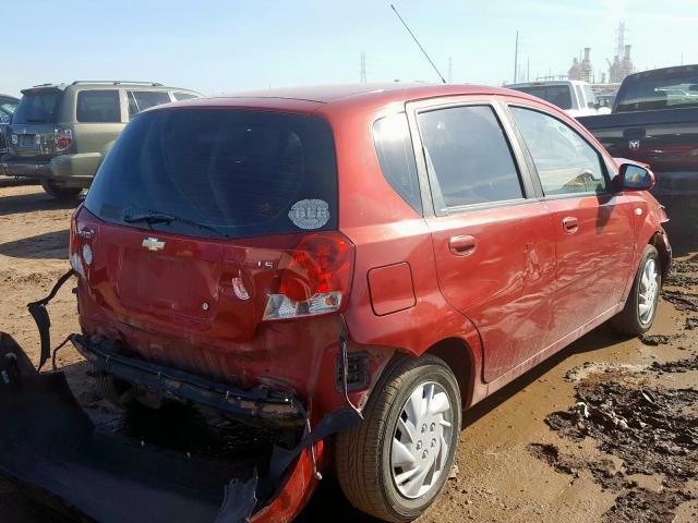 KL1TD66688B084026 - 2008 CHEVROLET AVEO BASE  photo 4