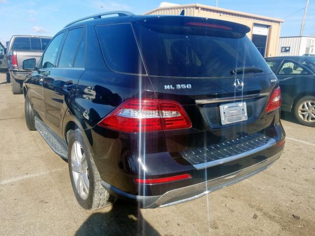 4JGDA5HB2CA014803 - 2012 MERCEDES-BENZ ML 350 4MATIC  photo 3