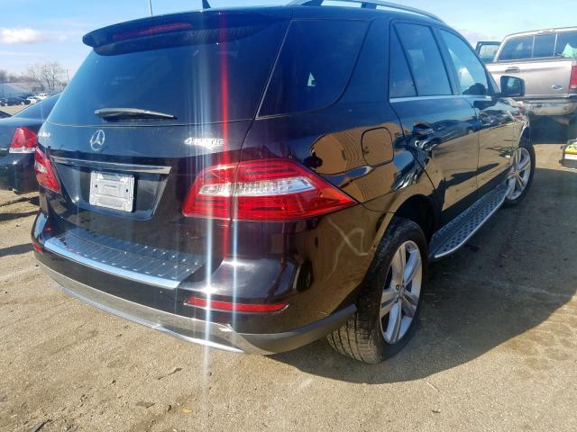4JGDA5HB2CA014803 - 2012 MERCEDES-BENZ ML 350 4MATIC  photo 4