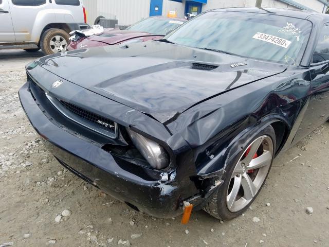 2B3CJ7DW8AH308761 - 2010 DODGE CHALLENGER SRT-8  photo 9