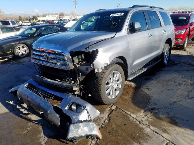 5TDDY5G1XBS048059 - 2011 TOYOTA SEQUOIA PLATINUM  photo 2