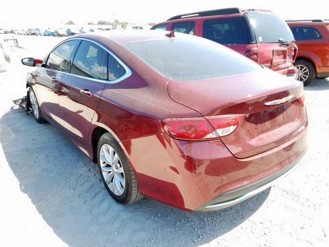 1C3CCCCB3FN539070 - 2015 CHRYSLER 200 C  photo 3