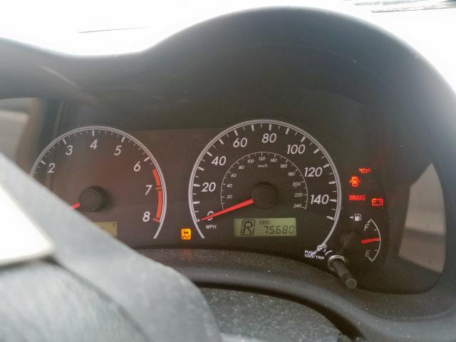 5YFBU4EE4DP158281 - 2013 TOYOTA COROLLA BASE  照片 8