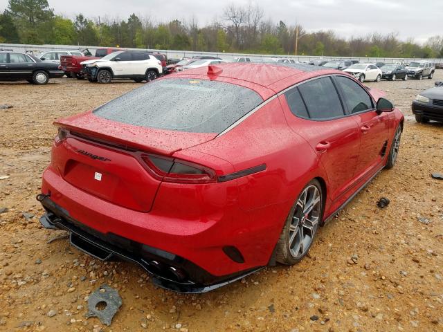 KNAE55LC7J6017237 - 2018 KIA STINGER GT2  photo 4