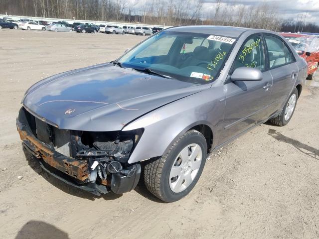 5NPET46C88H341943 - 2008 HYUNDAI SONATA GLS  photo 2