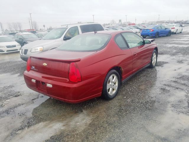2G1WJ15N779313993 - 2007 CHEVROLET MONTE CARLO LS  照片 4