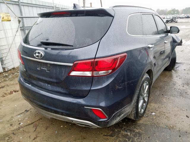 KM8SM4HF3HU187179 - 2017 HYUNDAI SANTA FE SE  photo 4