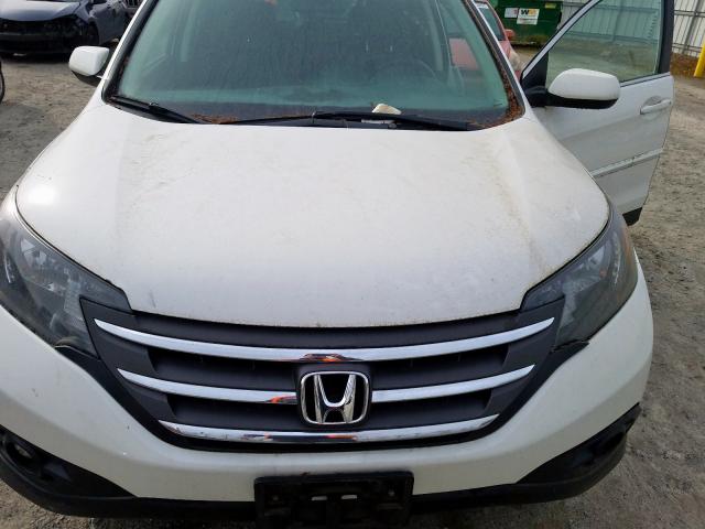 5J6RM4H75DL002345 - 2013 HONDA CR-V EXL  photo 7