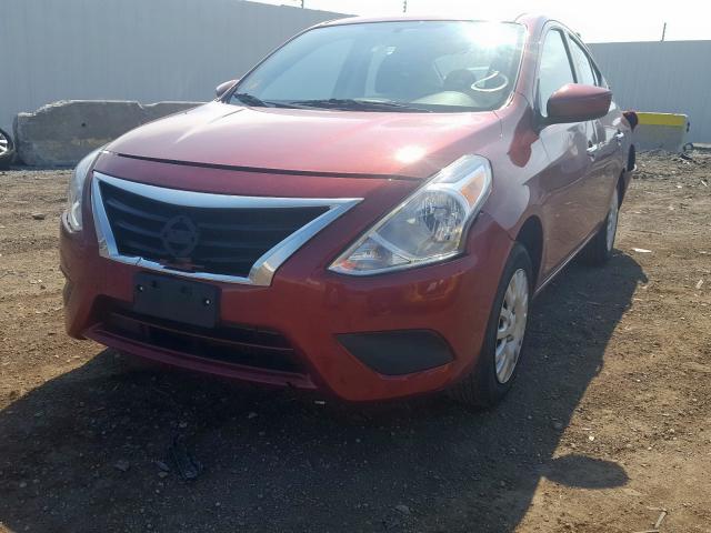 3N1CN7AP2HK453515 - 2017 NISSAN VERSA S  photo 2