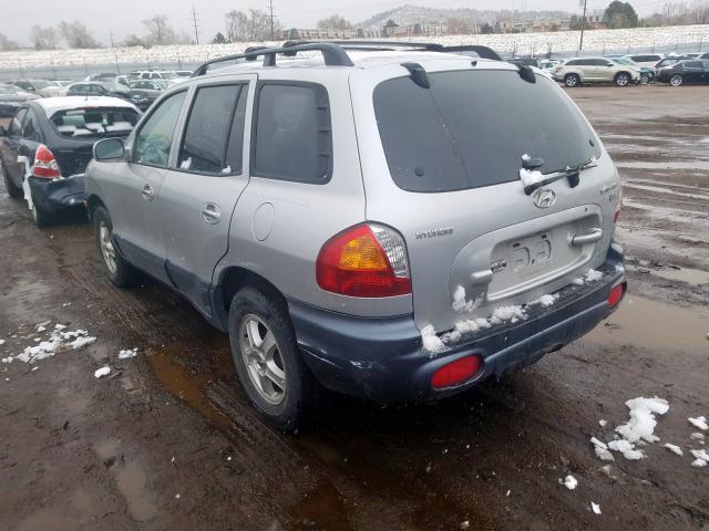 KM8SC73E74U604591 - 2004 HYUNDAI SANTA FE GLS  photo 3