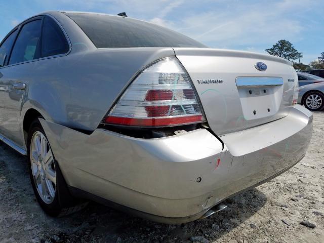 1FAHP25W78G149232 - 2008 FORD TAURUS LIMITED  photo 9