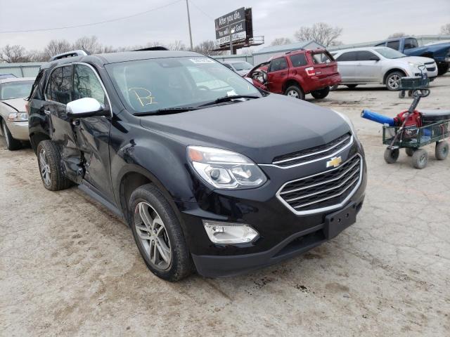 2GNFLGEK4H6221762 - 2017 CHEVROLET EQUINOX PREMIER BLACK photo 1