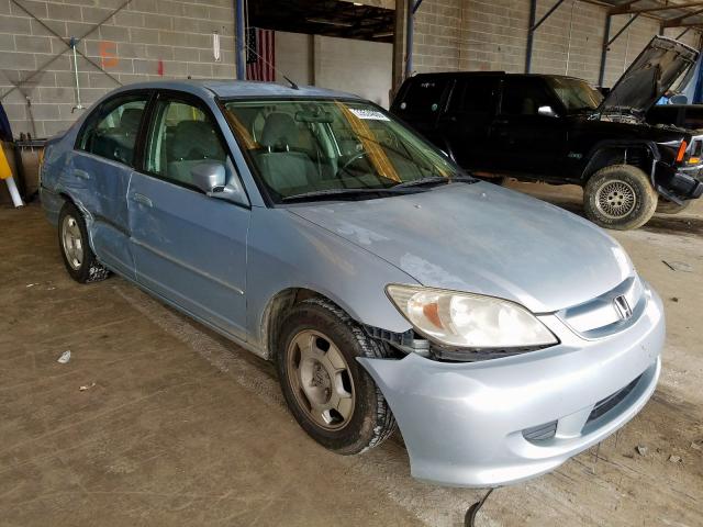 JHMES96635S011536 - 2005 HONDA CIVIC HYBRID  photo 1