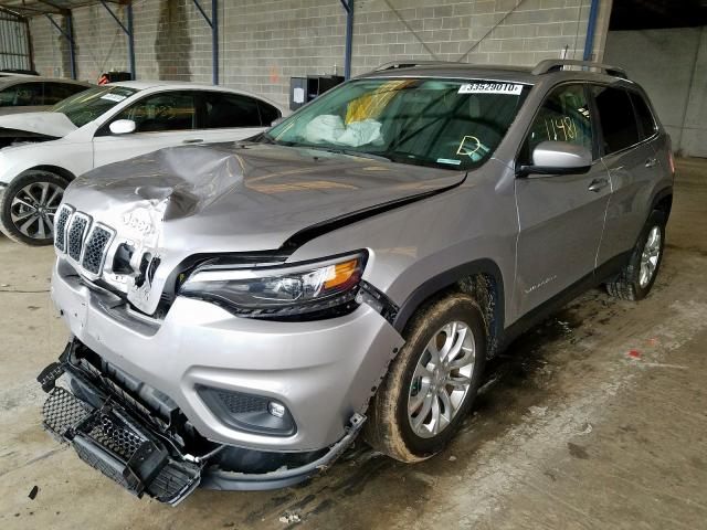 1C4PJLCB0KD286342 - 2019 JEEP CHEROKEE LATITUDE  photo 2