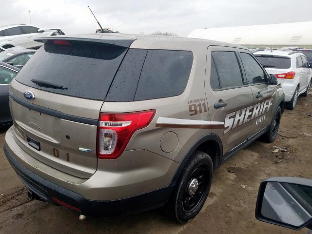 1FM5K8AR1FGC26958 - 2015 FORD EXPLORER POLICE INTERCEPTOR  photo 4