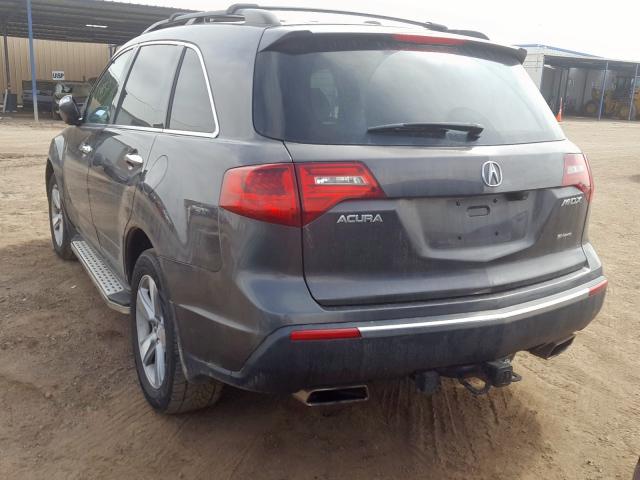 2HNYD2H4XBH532925 - 2011 ACURA MDX TECHNOLOGY  photo 3