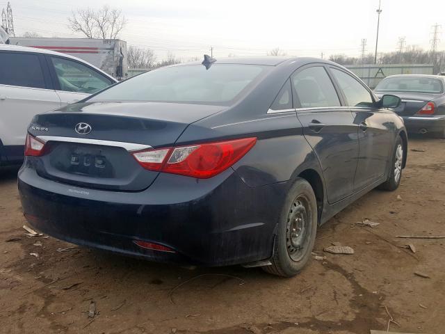 5NPEB4AC9CH486220 - 2012 HYUNDAI SONATA GLS  photo 4