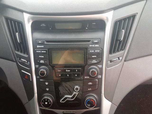 5NPEB4AC9CH486220 - 2012 HYUNDAI SONATA GLS  photo 9