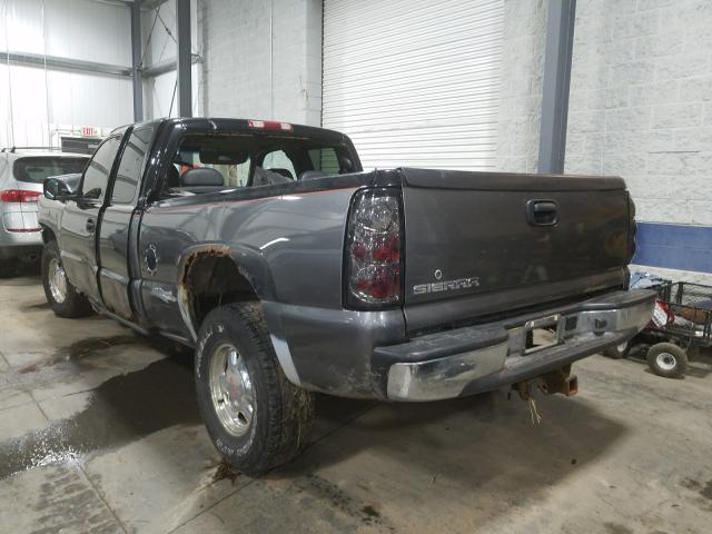 1GTEK19TXYE373676 - 2000 GMC NEW SIERRA K1500 GRAY photo 3