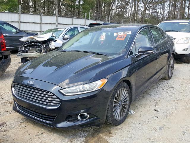 3FA6P0K93DR381985 - 2013 FORD FUSION TITANIUM  photo 2