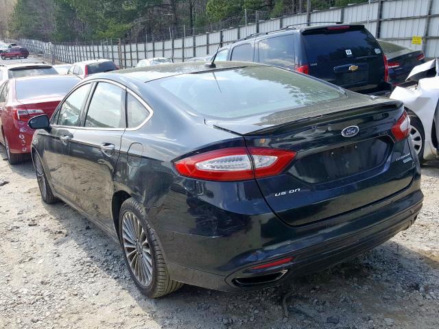 3FA6P0K93DR381985 - 2013 FORD FUSION TITANIUM  photo 3