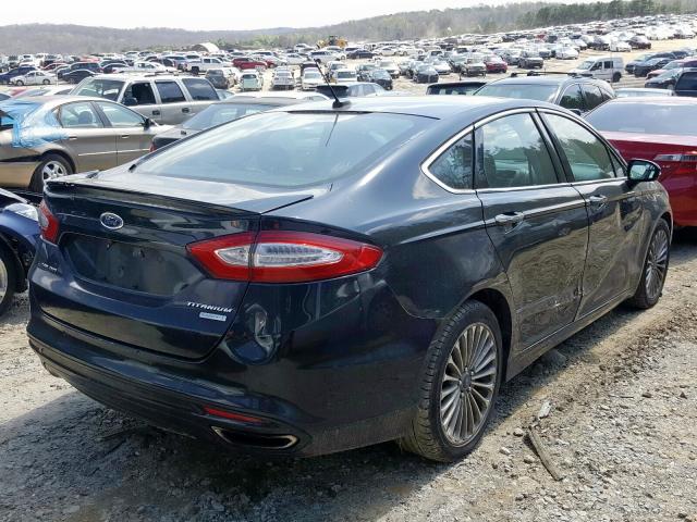 3FA6P0K93DR381985 - 2013 FORD FUSION TITANIUM  photo 4