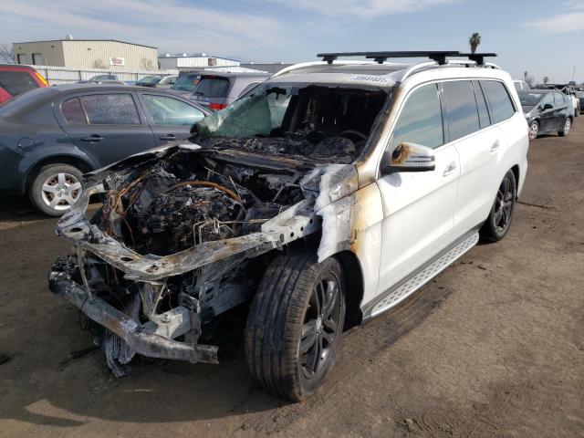 4JGDF6EE3HA886033 - 2017 MERCEDES-BENZ GLS 450 4MATIC BURN photo 2