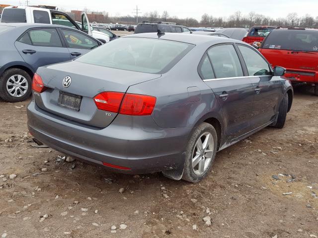 3VWLL7AJ3DM202335 - 2013 VOLKSWAGEN JETTA TDI  photo 4