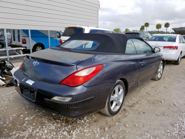 4T1FA38P77U125201 - 2007 TOYOTA CAMRY SOLARA SE  photo 4