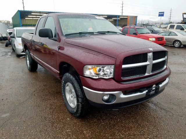 1D7HU18Z93J552598 - 2003 DODGE RAM 1500 ST  photo 1