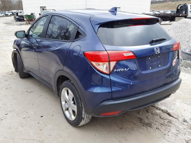 3CZRU6H5XGM730028 - 2016 HONDA HR-V EX  photo 3