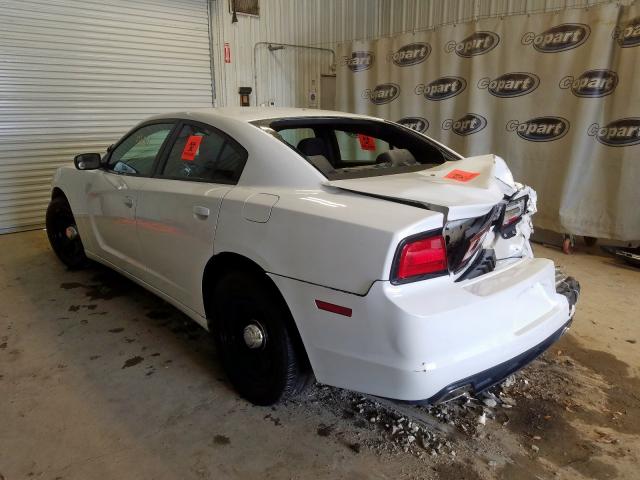 2C3CDXAG7DH620176 - 2013 DODGE CHARGER POLICE  photo 3