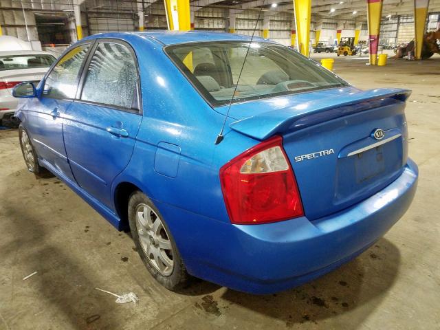 KNAFE121555110458 - 2005 KIA SPECTRA LX  photo 3