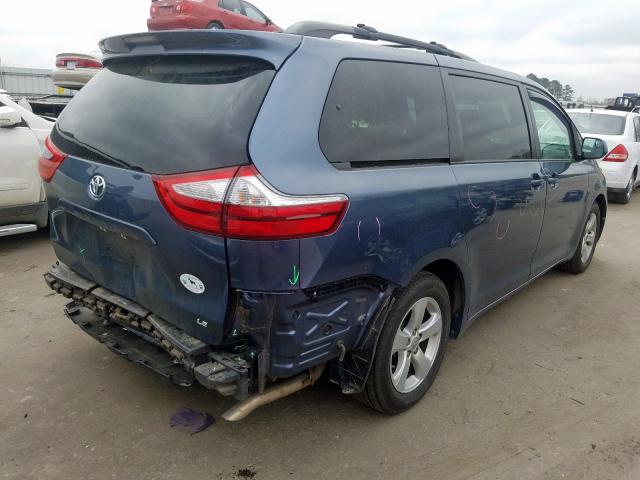 5TDKK3DC6FS547479 - 2015 TOYOTA SIENNA LE  photo 4