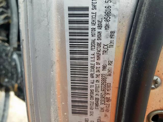 3C6UR5DJ6GG268877 - 2016 RAM 2500 SLT  foto 10