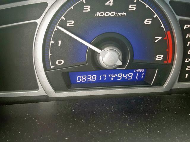 2HGFG1B96AH528177 - 2010 HONDA CIVIC EXL  照片 8