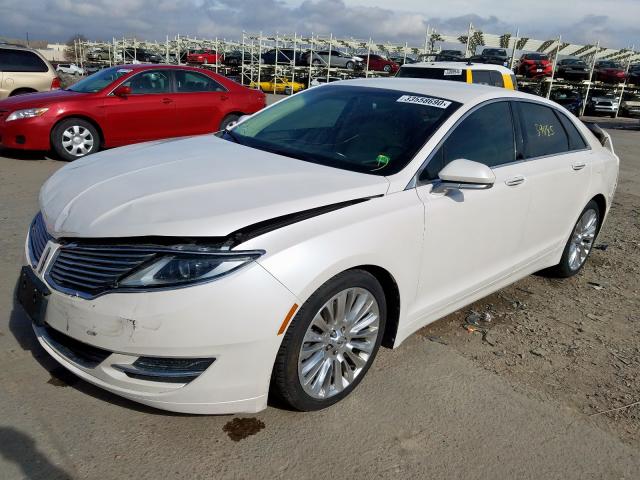 3LN6L2G90ER834841 - 2014 LINCOLN MKZ  foto 2