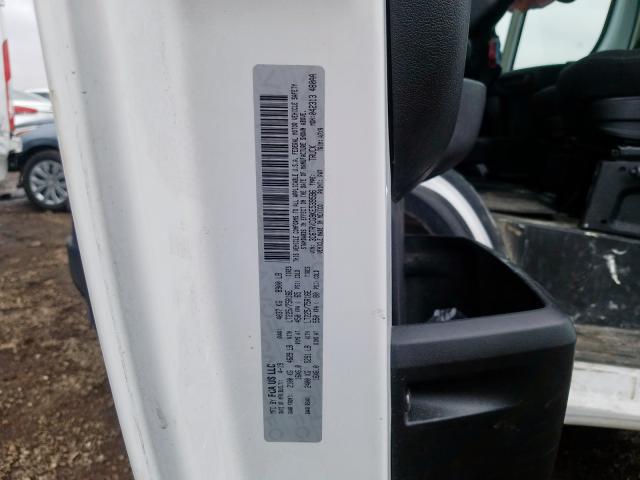 3C6TRVCG9KE539596 - 2019 RAM PROMASTER 2500 2500 HIGH  photo 10