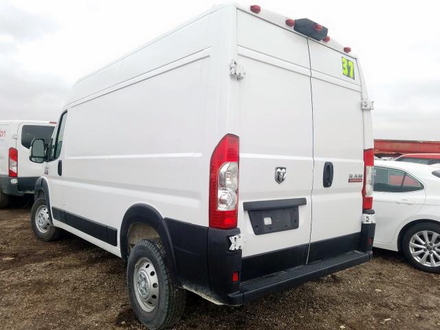 3C6TRVCG9KE539596 - 2019 RAM PROMASTER 2500 2500 HIGH  photo 3