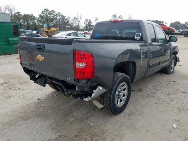 1GCRCREA0BZ278786 - 2011 CHEVROLET SILVERADO C1500  LS  photo 4