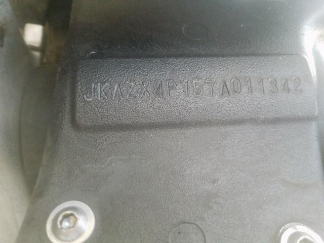 JKAZX4P157A011342 - 2007 KAWASAKI ZX600 P  photo 10