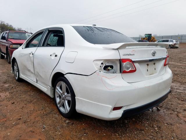 5YFBU4EE8DP205280 - 2013 TOYOTA COROLLA BASE  photo 3