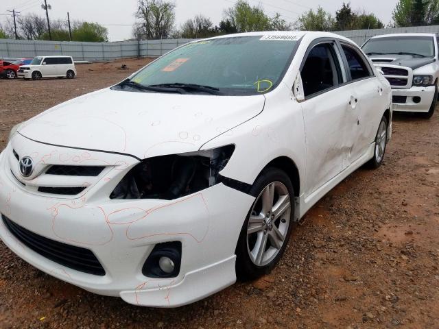 5YFBU4EE8DP205280 - 2013 TOYOTA COROLLA BASE  photo 9