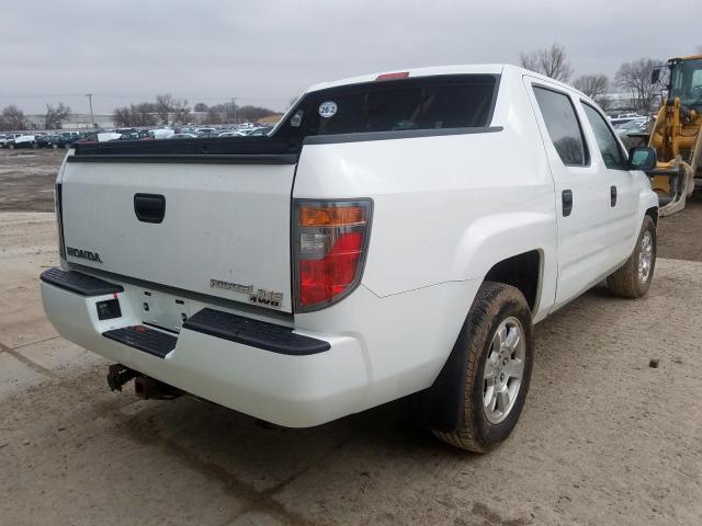 2HJYK16278H538970 - 2008 HONDA RIDGELINE RT  photo 4